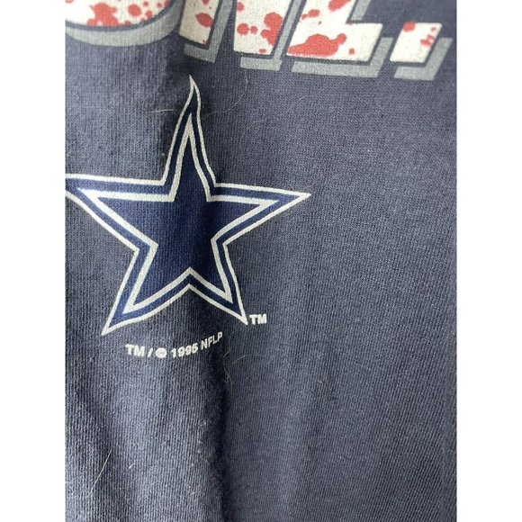 League Leader Cowboys 1995 See You In The End Zone NFLP Size Large - Picture 4 of 9
